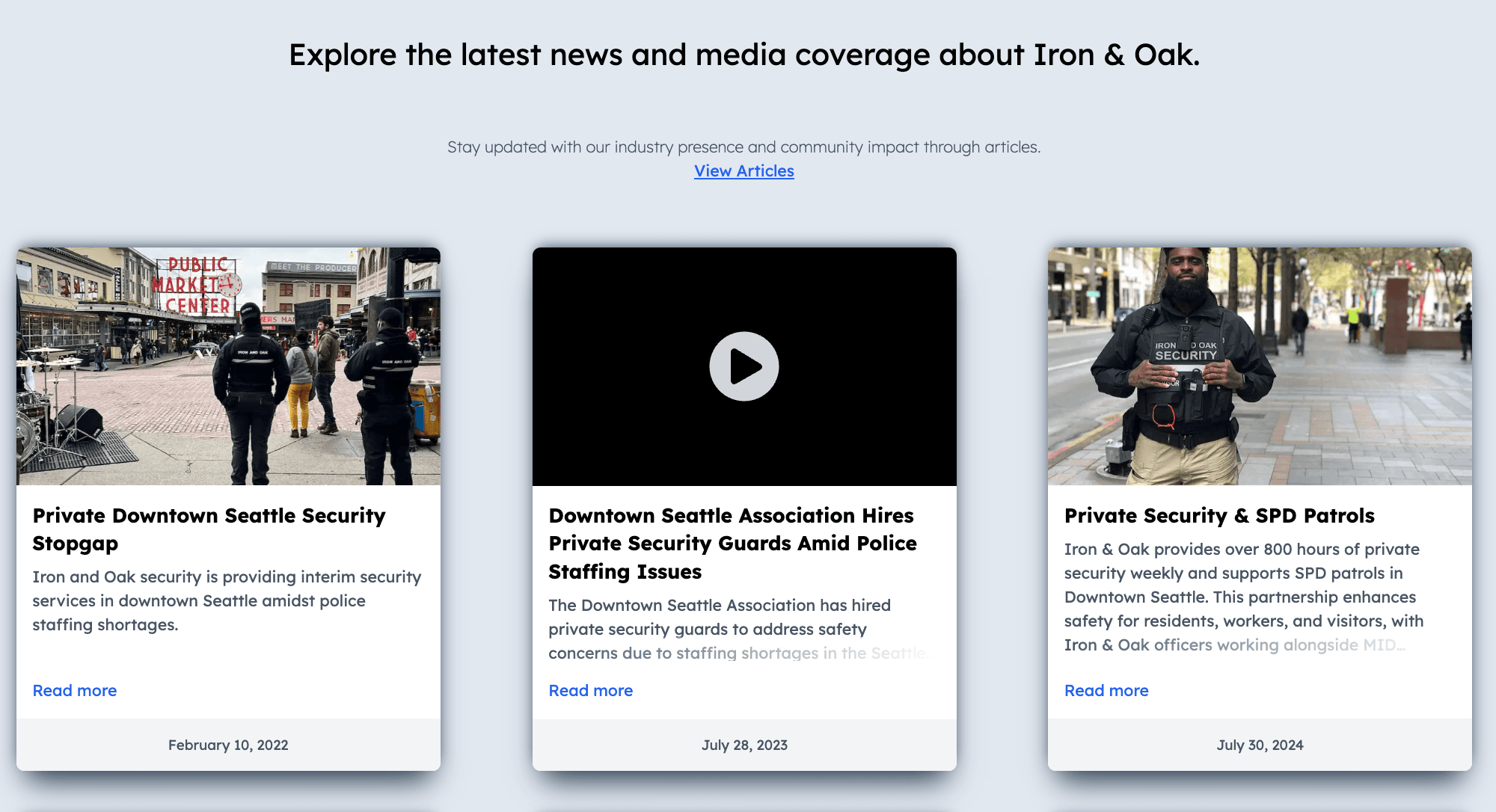 Iron & Oak Media Coverage